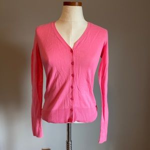 Lilly Pulitzer Pink Cardigan Size S